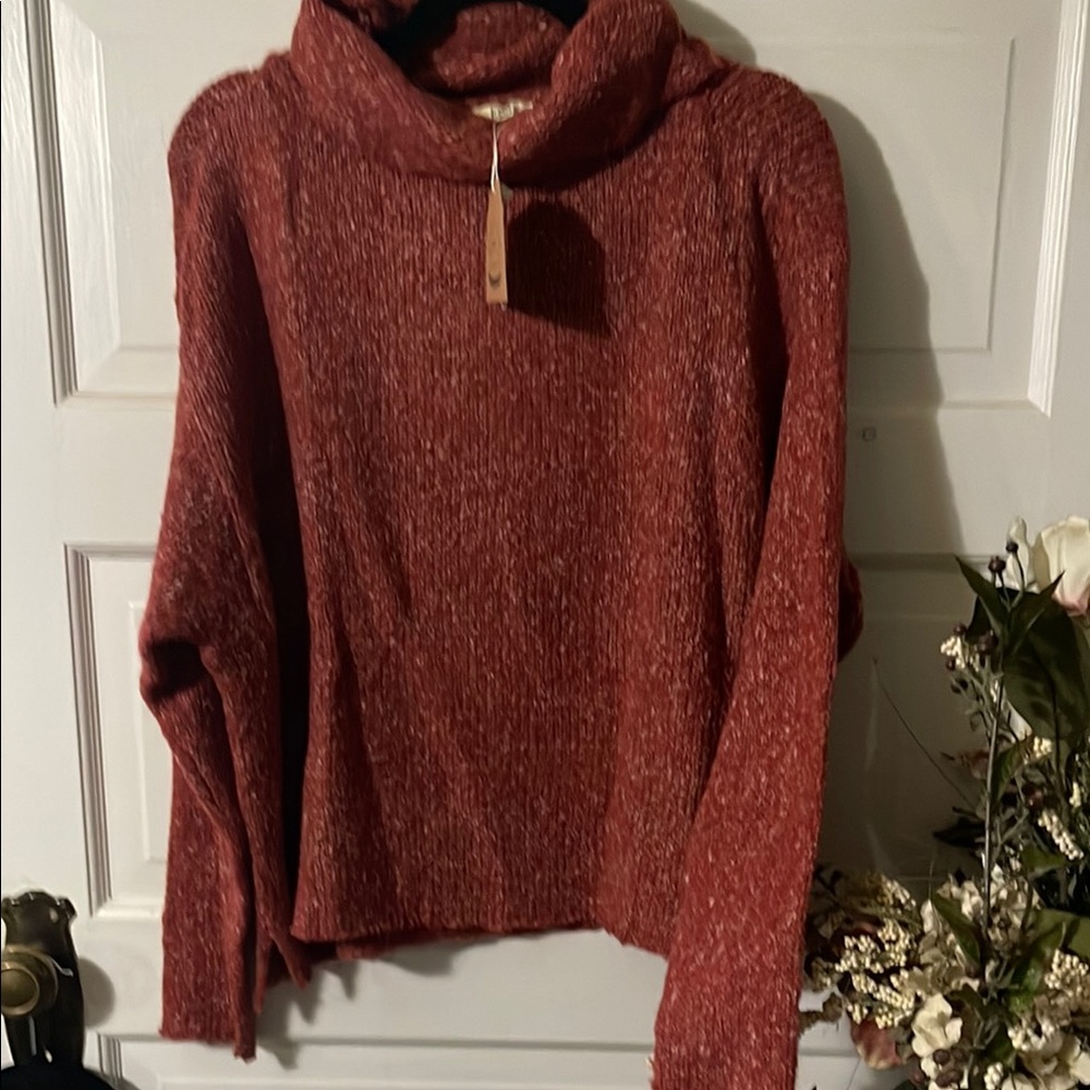 Cozy Red Sweater for Women